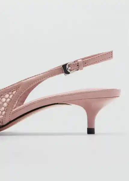 Zapatos Emond Nude Talla 37 Mujer Mango