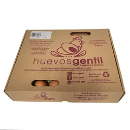 Huevos Campesinos Aa Caja Biodegradable