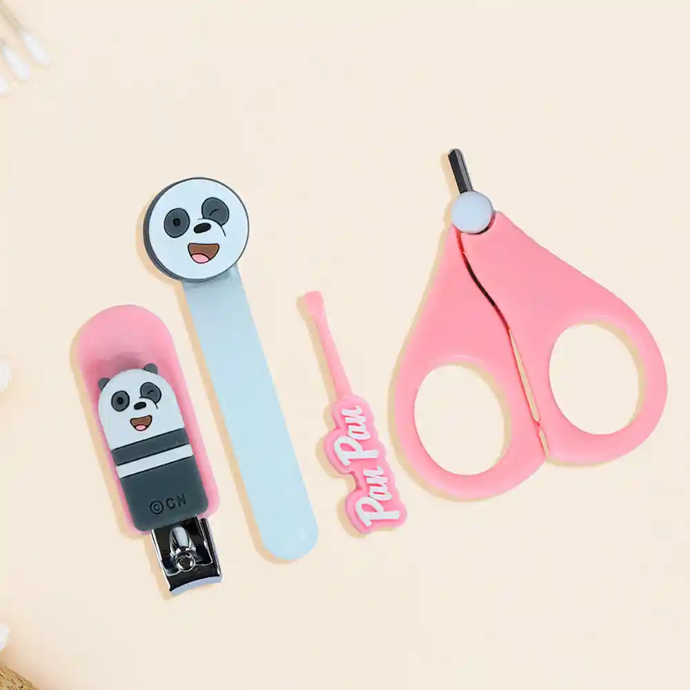 Kit Manicura Para Bebé we Bare Bears Panda Miniso