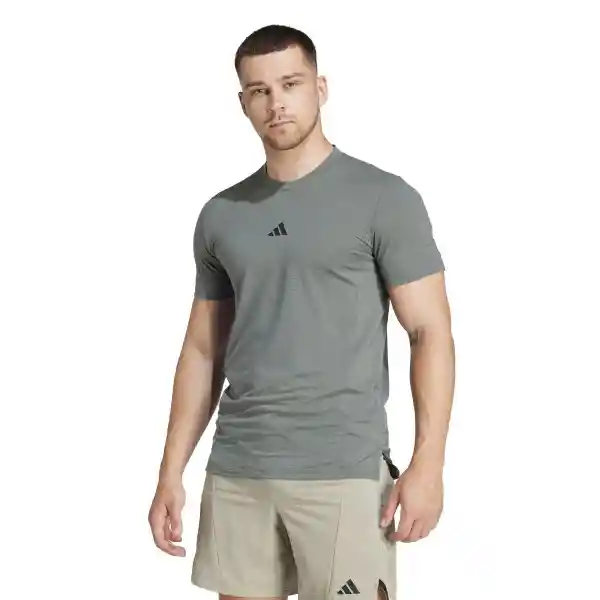 Adidas Camiseta D4t Tee Hombre Verde S IS3814