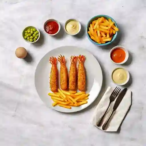 Langostinos Al Coco