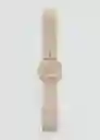 Cinturón Lina Beige Talla S Mujer Mango