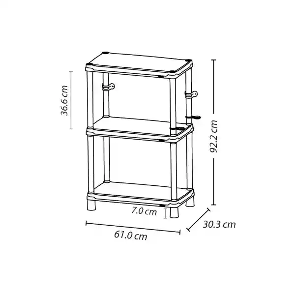 Estante Solido 12 3N Rimax