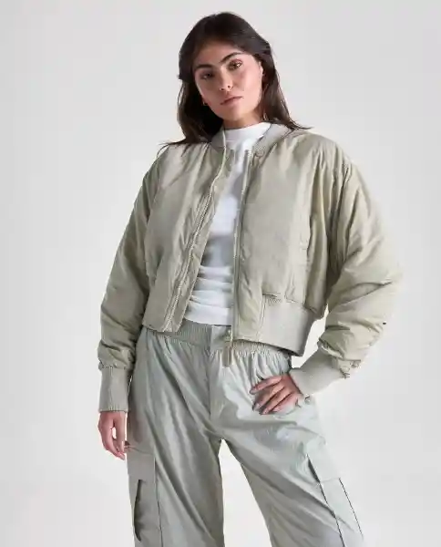 Chaqueta Mujer Caqui Talla XS 629G000_CAQ150513 Americanino