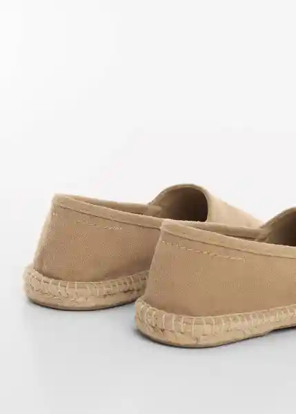 Sandalias Yute Arena Talla 40 Hombre Mango