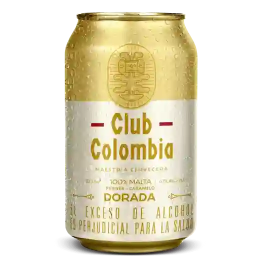 Cerveza club colombia dorada