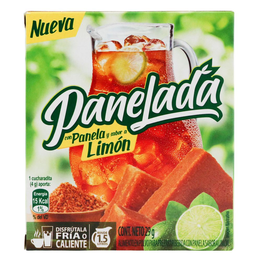 Panelada Bebida en Polvo Sabor Limón 29g
