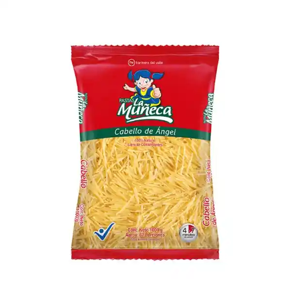 La Muñeca Pasta Cabello Ángel