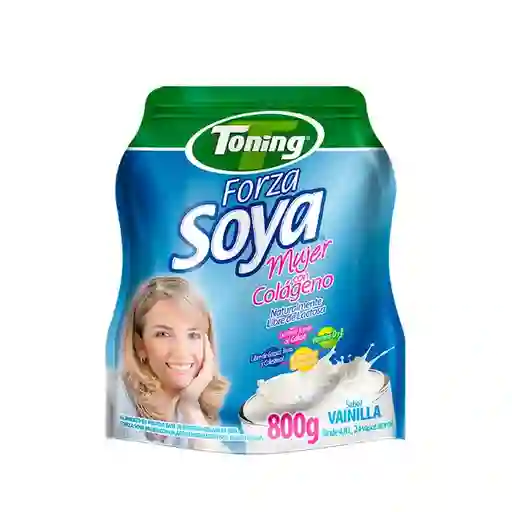 Toning Bebida de Soya Con Colágeno Vainilla