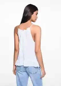 Top Kite Off White Talla 19 Niñas Mango