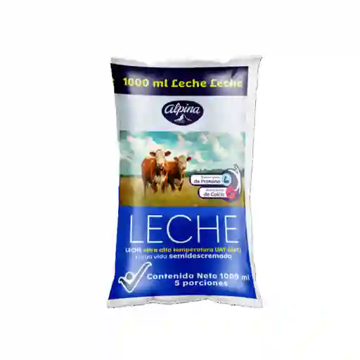 Alpina Leche Semidescremada