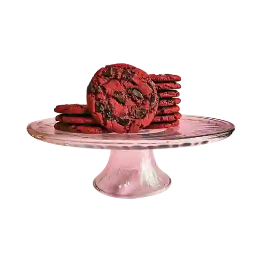 Caja galleta red velvet por 4 unidades