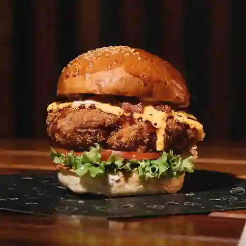 Hamburguesa Mega Pollo Crunchy
