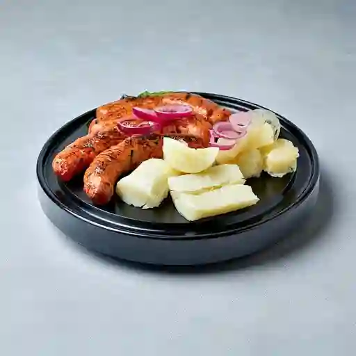 Chorizo + Yuca