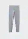 Leggings Eliop Gris Medio Vigoré Talla 12 Niñas Mango