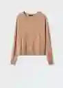 Jersey Lucca Camel Talla S Mujer Mango