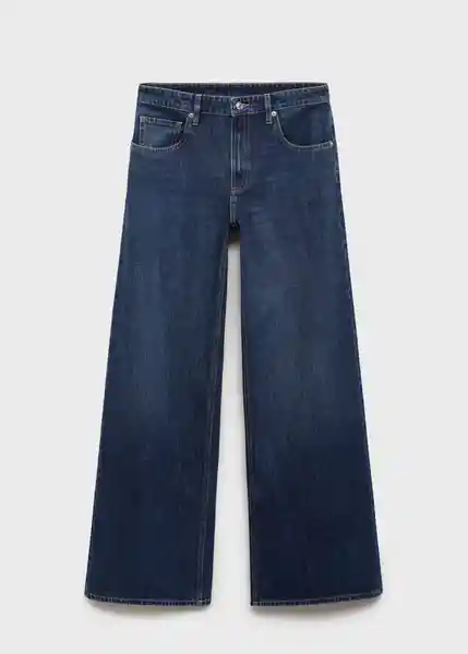 Jean Annie Tejano Oscuro Talla 36 Mujer Mango