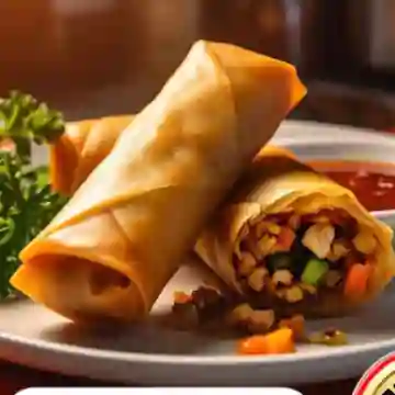 Porción de Rollitos Primavera (lumpias)