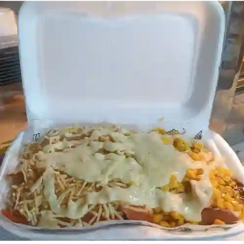 Salchipapa para Dos2 Personas + Cocacola