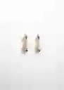 Pendientes Felisa Oro Talla 99 Mujer Mango
