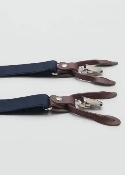 Tirante Suspende Navy Talla 99 Hombre Mango