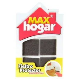 Max Hogar Home Fieltro Café 40 Mm Set De 4 Unidades