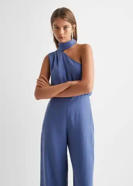 Enterizo Mono Pisa Azul Talla 21 Teen Niñas Mango