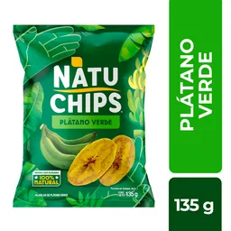 Natuchips Snack Platano Verde 135 g