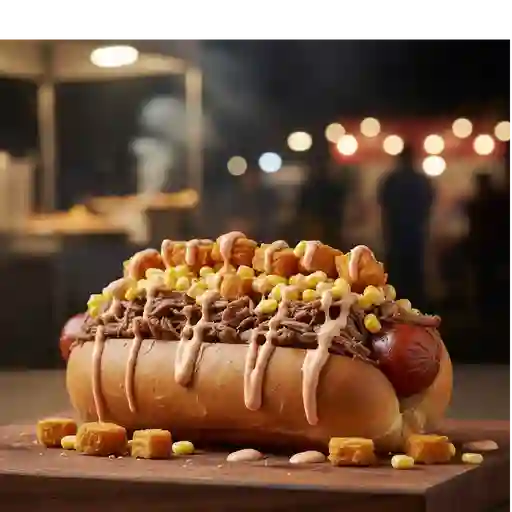 Perro caliente criollo