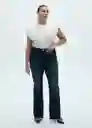 Camiseta Viri Blanco Talla S Mujer Mango