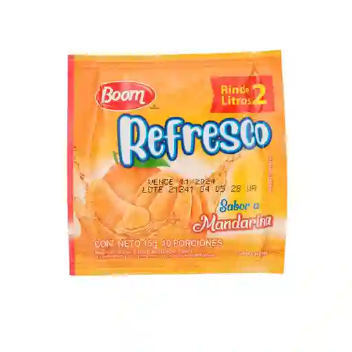 Boom Refresco Mandarina