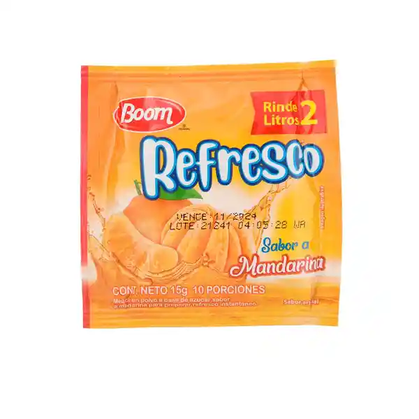 Boom Refresco Mandarina