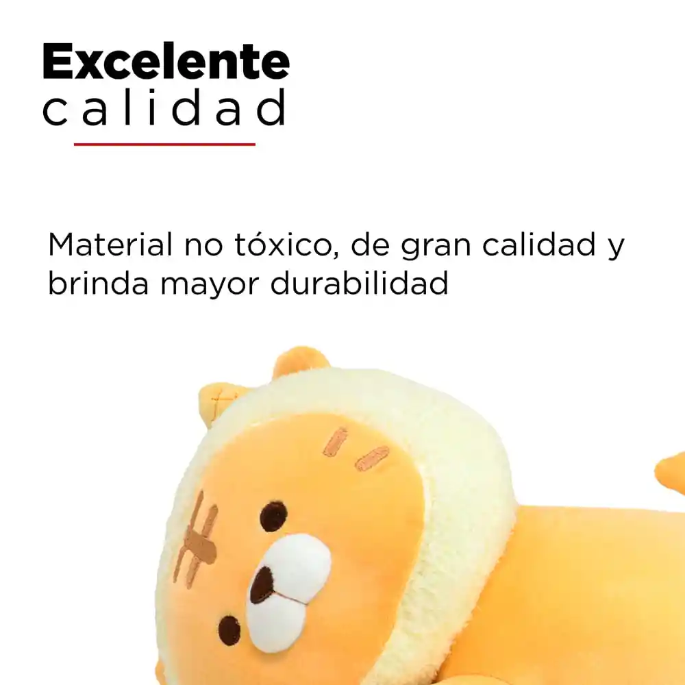 Peluche Acostado Tigre Ice Cream Family Valentine Grande Miniso