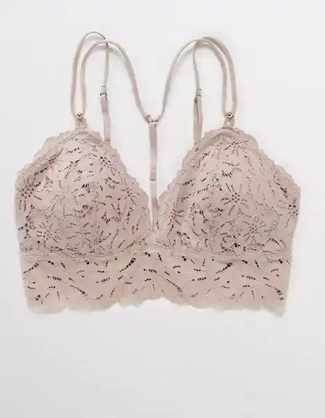 Bralette Aerie Beige Talla Large American Eagle 16982996