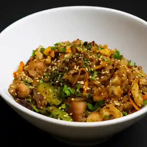 Yakimeshi katon (pollo)