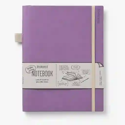 If Cuaderno Grande Berenjena Bookaroo