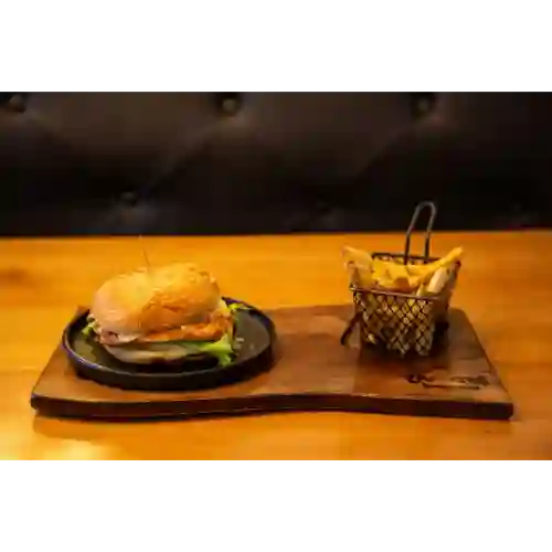 Hamburguesa de Pollo a la Parrilla