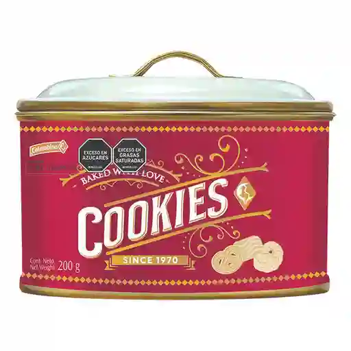 Colombina Galletas de Mantequilla Cookies Navidad