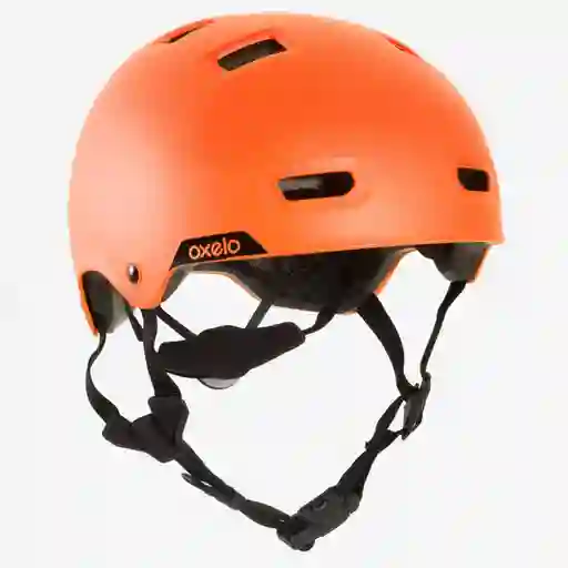 Oxelo Casco de Patinaje Naranja 59-62 cm mf540