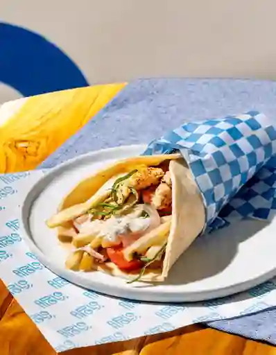 Gyro de pollo tradicional