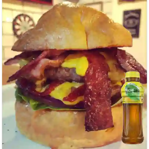 Combo Dallas + Fuze Tea Limón 400ML