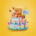 Bloque de Construcción Happy Food Pastel de Oso Miniso