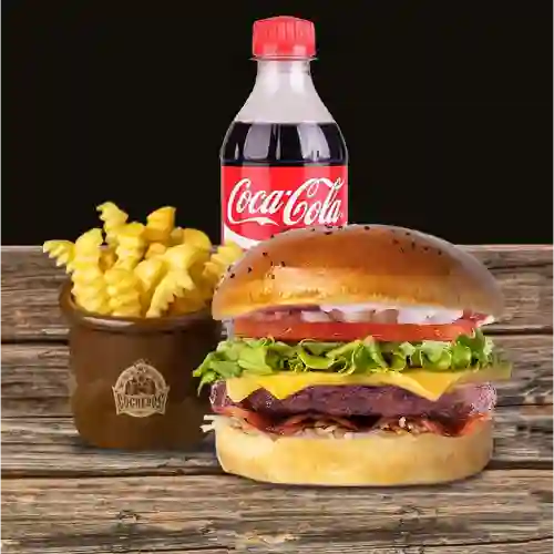 Combo Hamburguesa Valiente 105 G