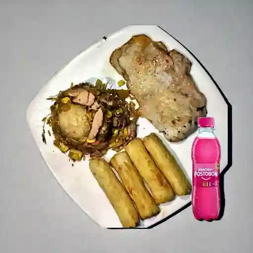 Combo Filecombo + Postobón Manzana 250 ml