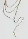 Collar Jackie Oro Talla 99 Mujer Mango