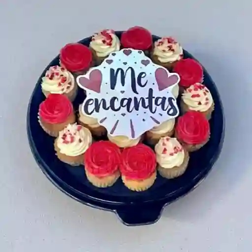 Minicupcakes X 20 Me Encantas Mca066