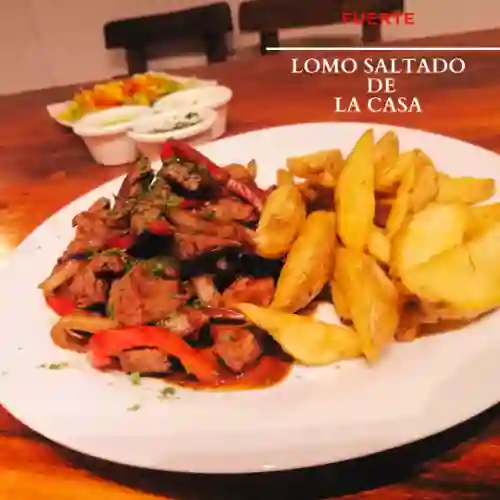 Res: Lomo Saltado de la Casa