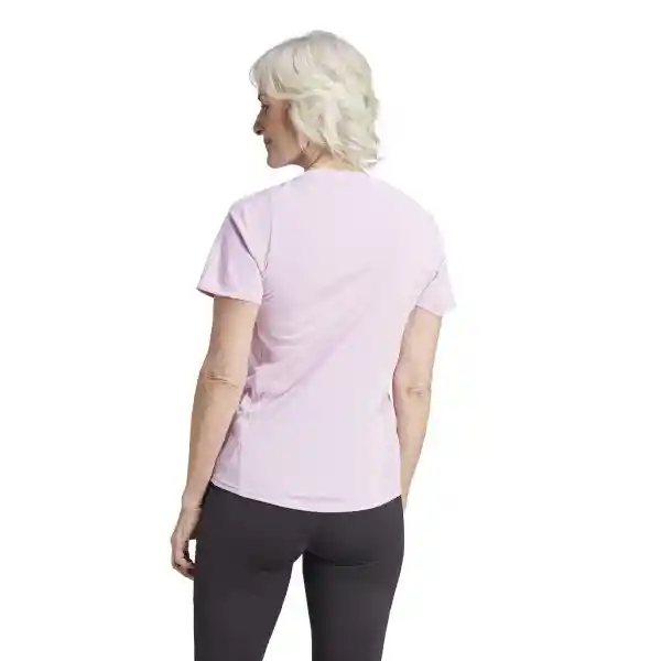Adidas Camiseta Own The Run Tee Para Mujer Morado Talla XS