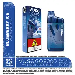 Vuse Go 8000 Blueberry Ice
