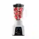 Imusa Licuadora Power Mix Plus 2V Vaso Vidrio Blanca